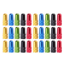 30Pcs Anodiserade Aluminium Hjulventilhättar Dammskydd