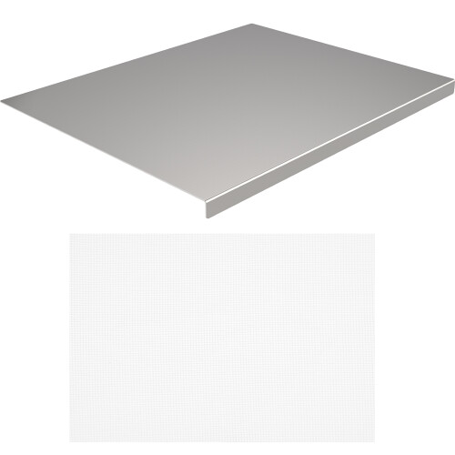 Gymnture Stainless Steel Cutting Board 30*40cm