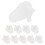 10Pcs Silicone Air Plug For Preservation Box Vent Hole 8