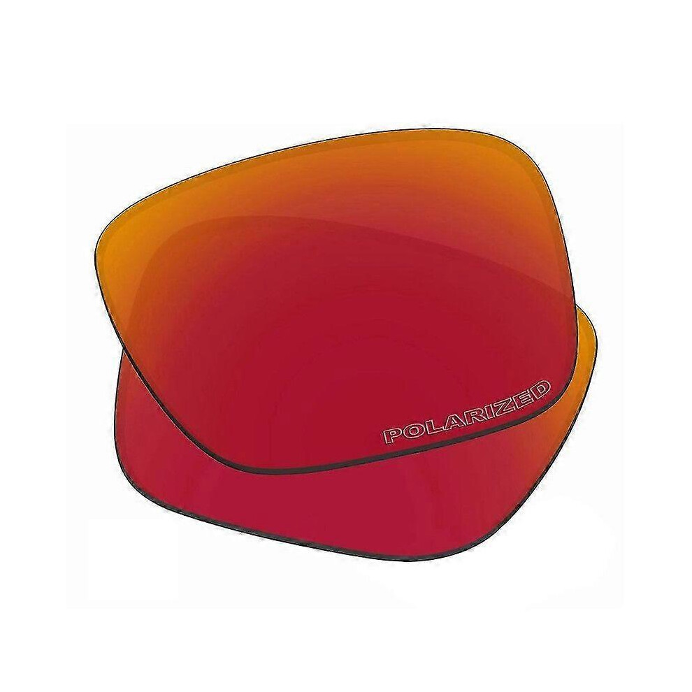 Kikidex (As Show, Style A) Lenses For Oakley Holbrook Sunglasses Tac Polarized Lenses Colo Coating Red