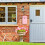 Pink Iron Household Letter Box Wall-Mounted Box Durable 4