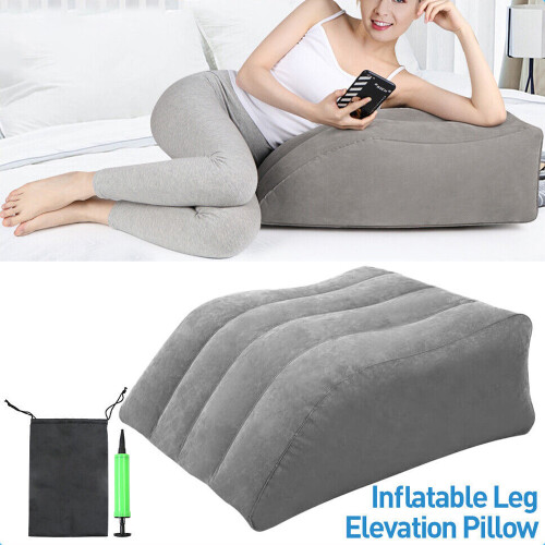 Large Inflatable Elevation Wedge Leg Foot Rest Raiser Support Pillow Cushion 1