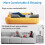 Large Inflatable Elevation Wedge Leg Foot Rest Raiser Support Pillow Cushion 7