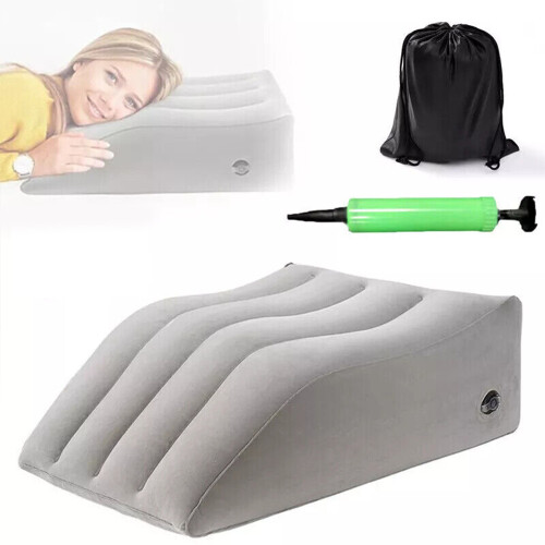 Large Inflatable Elevation Wedge Leg Foot Rest Raiser Support Pillow Cushion 2
