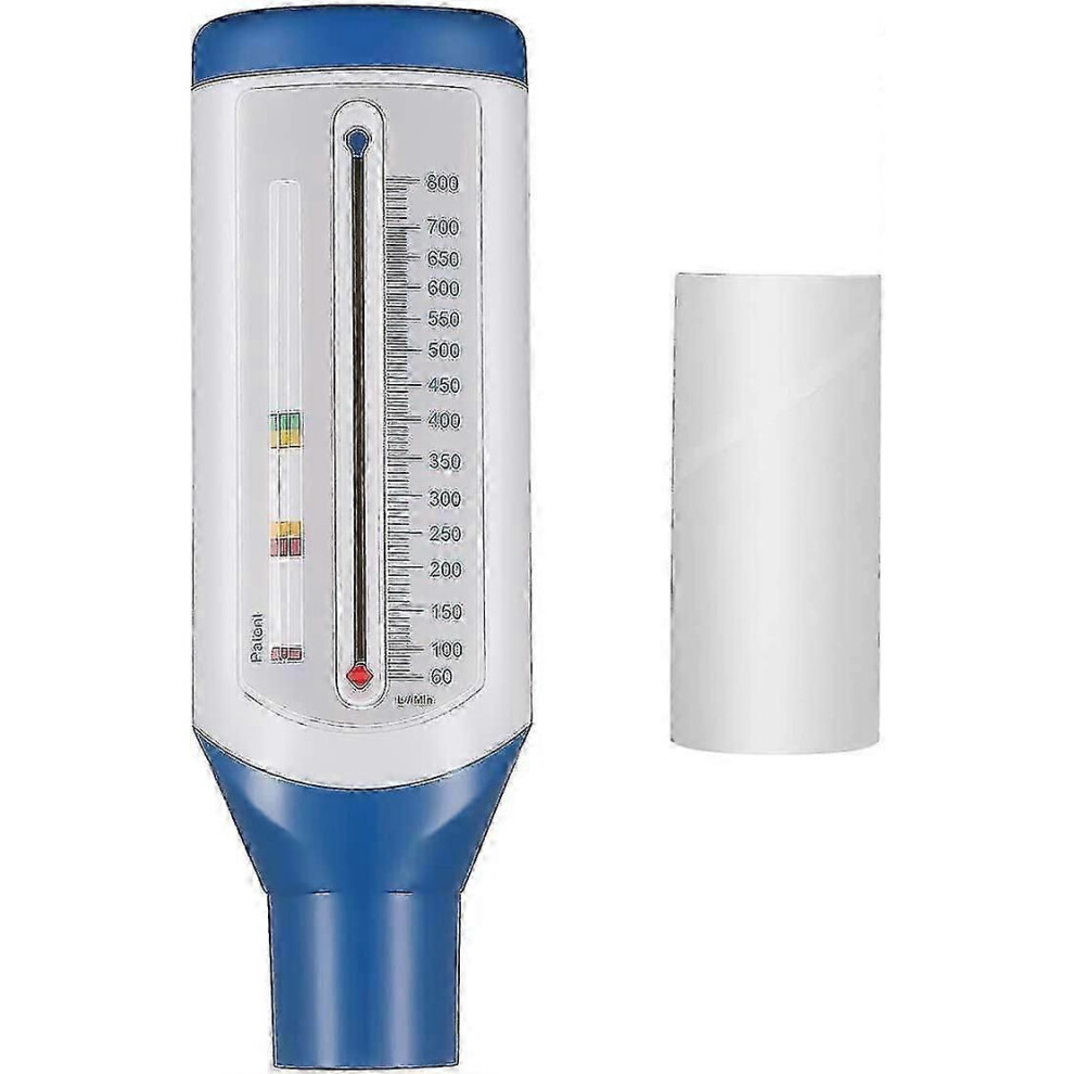 Kikidex (As Show, One Size) Digital Spirometer Peak Flow Meter - Portable Lung Function Tester For Asthma & Copd Monitoring
