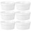 6Pcs Praktiska Keramiska Dessertkoppar Puddingtillbehör 1