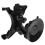 1Pc Black ABS Tablet Pc Bracket 360 Rotating Car Navigation Holder 1