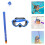 1 Set Barn Dykmask Snorkling Scubamask 7