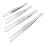 4Pcs Pincett Set Rostfritt Trädgårdspincett 6