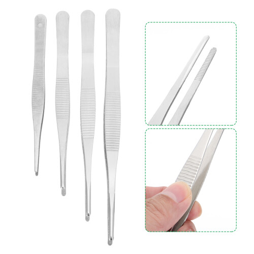 4Pcs Pincett Set Rostfritt Trädgårdspincett 1