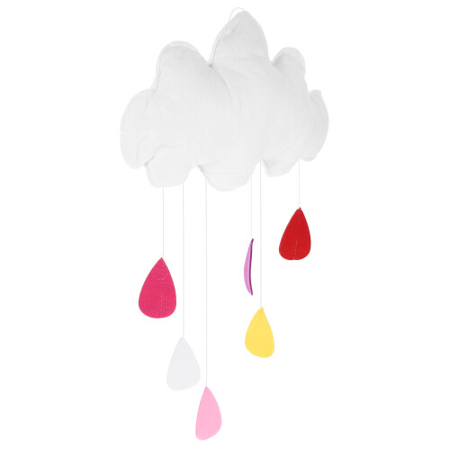 Cloud Regndroppe Hängande DIY För Barnrum Inredning 2