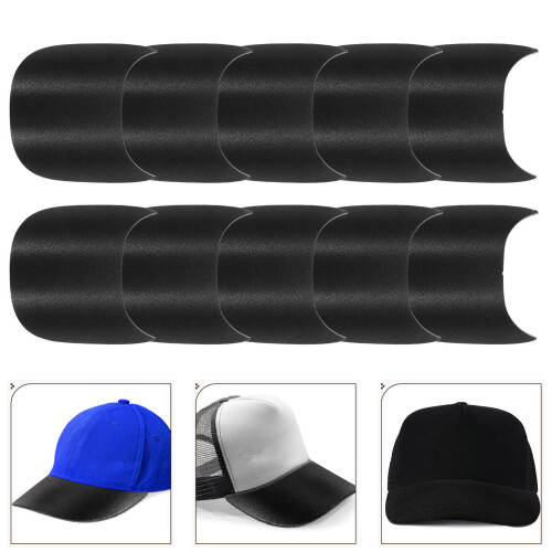 10Pcs Wide Hat Visor Sport Solvisir Till Basebollmössa 2