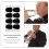 64 Delar Saxmunstycken Saxofonpatchar Instrumenttandlappar 8