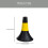 5Pcs Fotbollsbrickor Träningsutrustning Hindersignaler 3