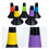 5Pcs Fotbollsbrickor Träningsutrustning Hindersignaler 5