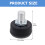 Professional Rollerskates Broms Gummibromsblock Stoppbit 2