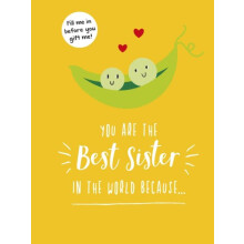 You Are the Best Sister in the World Because by Summersdale Publishers