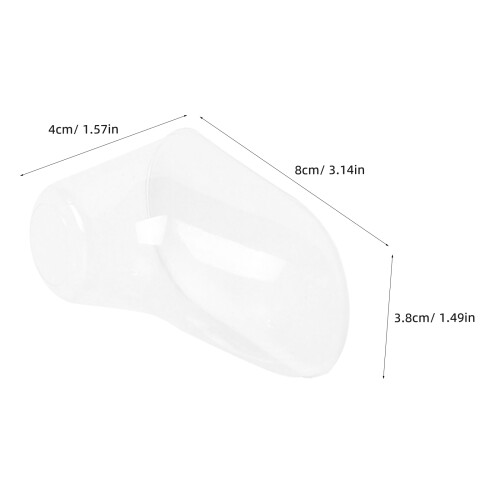 100Stk Kinderfüße Schuhhalter Klar PVC Schuhform 1