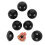 5Pcs Diy Flipperboll 3D Träpussel Bollar För Flippermaskin 7