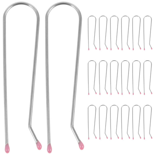 20Pcs Rullklämmor U- För Lockjärn 2