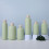 5Pcs Durable Multipurpose Lotion Sub Bottles Green Compact Travel Use 9
