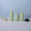 5Pcs Durable Multipurpose Lotion Sub Bottles Green Compact Travel Use 8