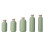 5Pcs Durable Multipurpose Lotion Sub Bottles Green Compact Travel Use 10