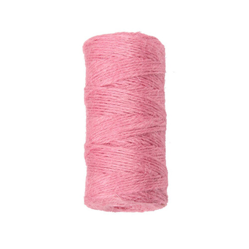 100M Cordelette Rose Pour , Bricolage Jardin