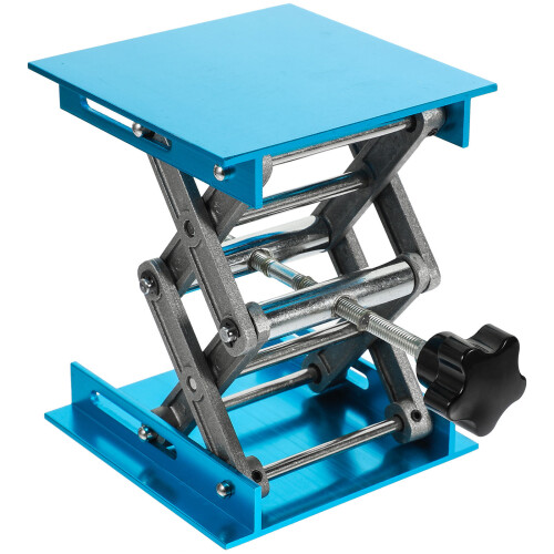 1St Schaarlift Aluminium Blauwe Hefplatform 2