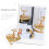 1Pc Retro White Musical Box Decorative Storage Case for Office 11