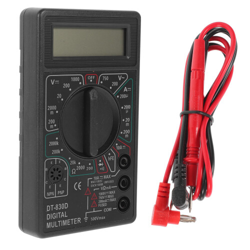 Multimeter Digital Mätare Bärbar Elinstallatörsverktyg