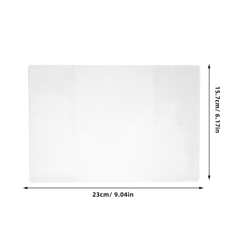 Anti Scratch Book Sleeve A6 Transparent För Loose Leaf Notebook 2