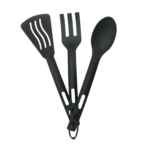 3 Set Hanghål Bestick Portabel Skedar Gafflar 2