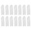 150 Pcs Engångsfingerfästen Andningsförmiga Fingerspetsar (Vit) 2