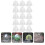 15Pcs Plantningsprotektor Transparent Trädgårdsskyddsdome 3