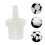 50St Lash Glue Flespluggen Plastic Voor Wimperverlenging 3