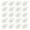 50St Lash Glue Flespluggen Plastic Voor Wimperverlenging 6