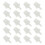 50St Lash Glue Flespluggen Plastic Voor Wimperverlenging 4