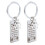 2Pièces Porte- Mémoire Argenté Décoration Durable 2