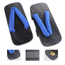 1 Par Klumpar Flip-Flops Sommarskor Storlek 38 (Blå )