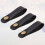 3Pcs Läder Gitarrhalsrem Med Knappsäkerhetslås För Akustisk Elgitarr 10
