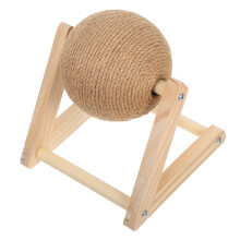 Cat Scratcher Toy Katt Skrapboll Sisalskrapglob Lekgrej