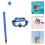 1 Set Barn Dykmask Snorkling Scubamask 7