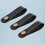 3Pcs Läder Gitarr Halsrem Med Säkerhetslås För Akustisk Elgitarr 9