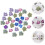30Pièces Fleurs Sèches Embossées Pour Scrapbooking DIY 5