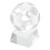 Kristallfotboll Fotplatta Transparent 1