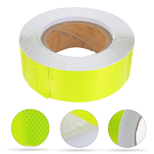 Fluorescerande Säkerhetsreflektband Varningsband Uppmärksamhetdragande 1