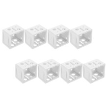 8Pièces Supports De Stores En ABS Blancs Pour Fenêtres Mini Stores