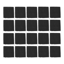 30Pcs Sportfiske Elastiska Fingerskydd Stöd Tumskydd (Svart)