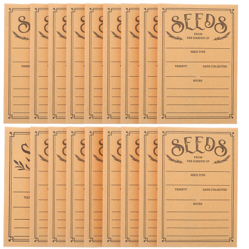 50 stück papier samensbriefumschläge, geldbriefumschläge